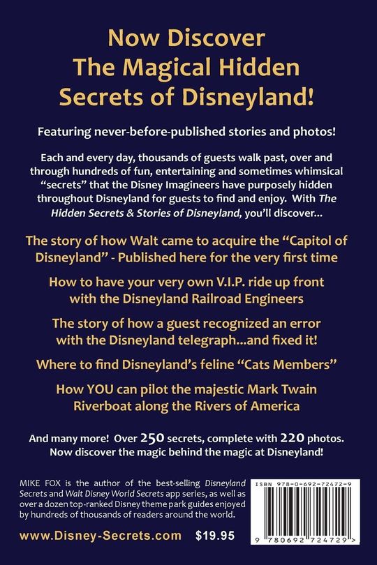 The Hidden Secrets & Stories of Disneyland The Walt Disney Family Museum The Hidden Secrets & Stories of Disneyland The Walt Disney Family Museum